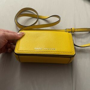 Marc Jacobs Vibrant Yellow Leather Crossbody